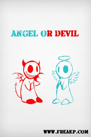 Angel or Devil TicTacToe截图1