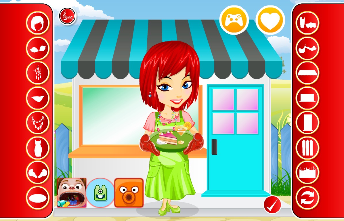 Dressup: Cute Chef Dressup截图2