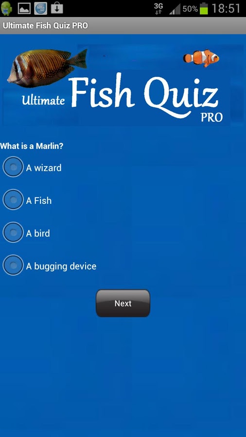 Ultimate Fish Quiz PRO FREE截图3