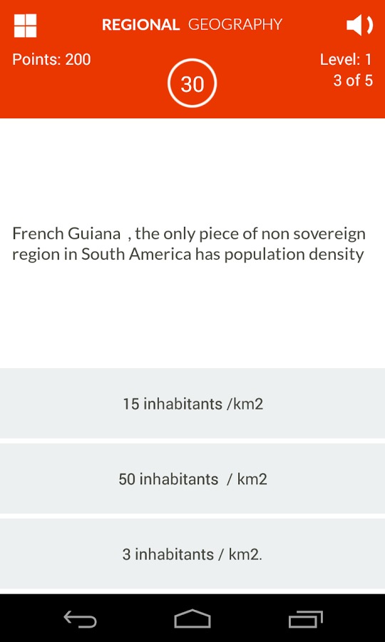 Regional Geography Quiz Game截图5
