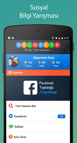 Bilgelik - Bilgi Yarışması截图1