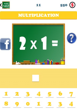 Math Games : Multiple截图3