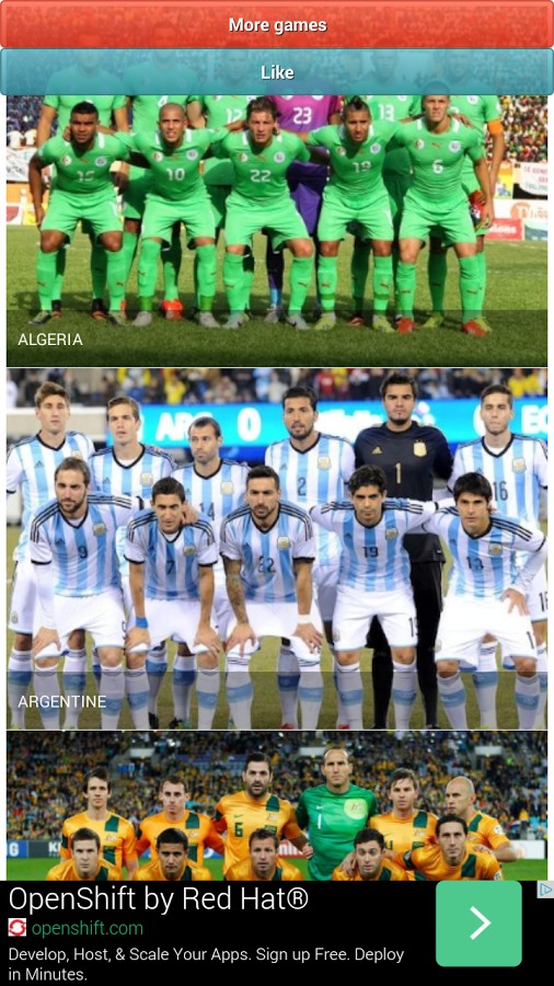 Puzzle Brazil Soccer 2014截图3