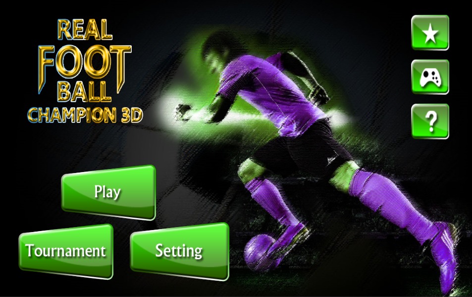 Real Football Champion 3D截图4