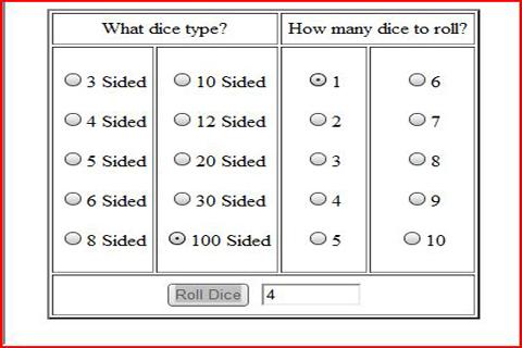 dandd dice roller截图2