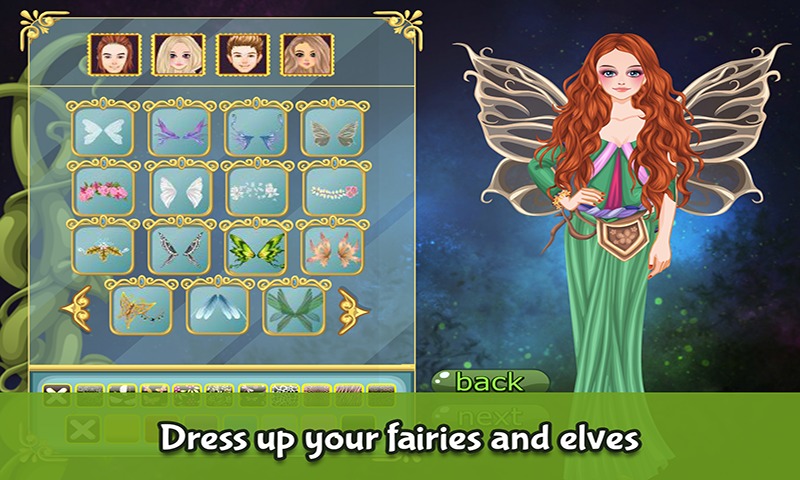 Fairy Dress Up – girl games截图3