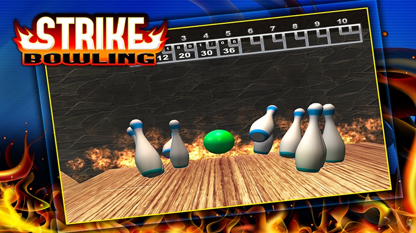 3D Strike Bowling截图2