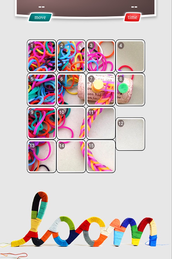 Rainbow Loom Band Puzzle截图4