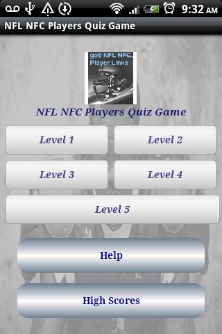 NFL NFC Players Quiz Game FREE截图2