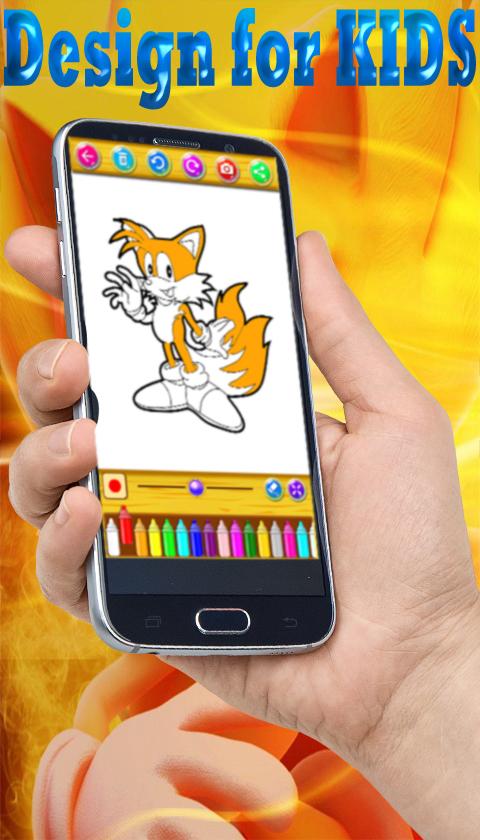 Learn to color Sonic截图3