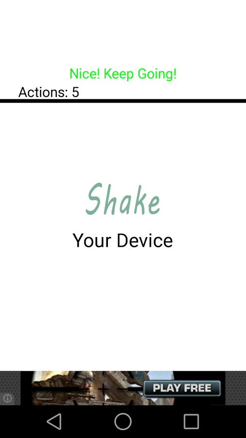 Swipe Tap Shake截图5