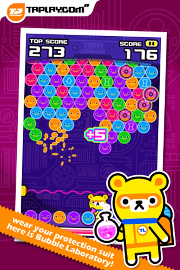 Tappi Bear - Tappi Bubble截图1