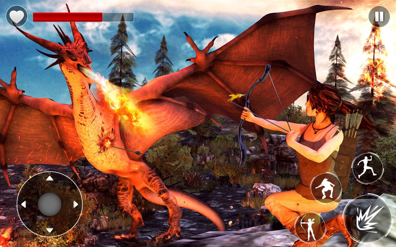 Dragon Lara War : Legend Archer Raider Survival 18截图5