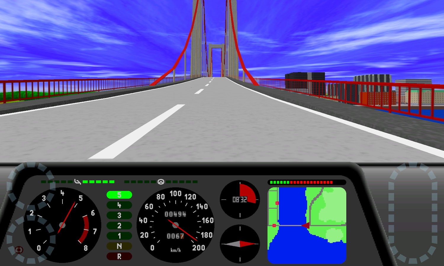 3D Turbo Car Driving Odyssey截图3