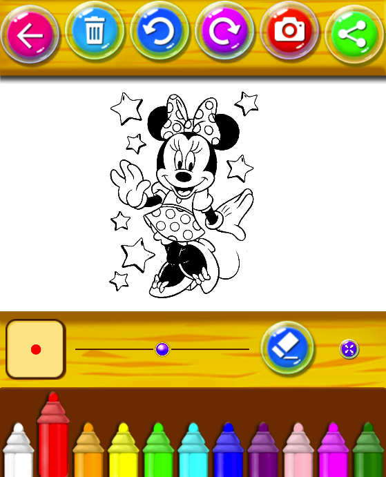 Mouse Coloring Page Games截图1