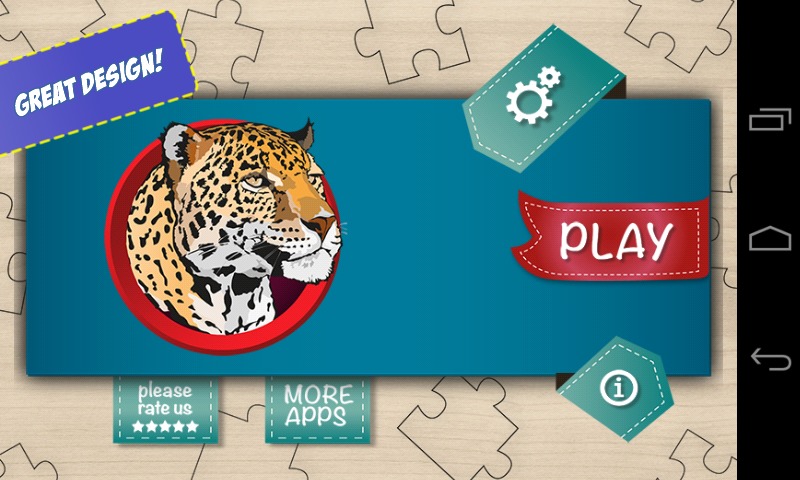 Free Big Cats Jigsaw Puzzle截图1