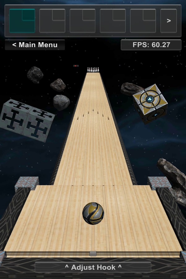 Galactic Bowling 3D截图3