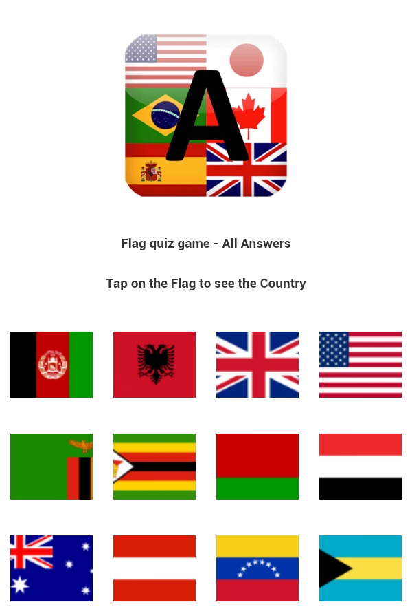 Logo Quiz - World Flags Guide截图1