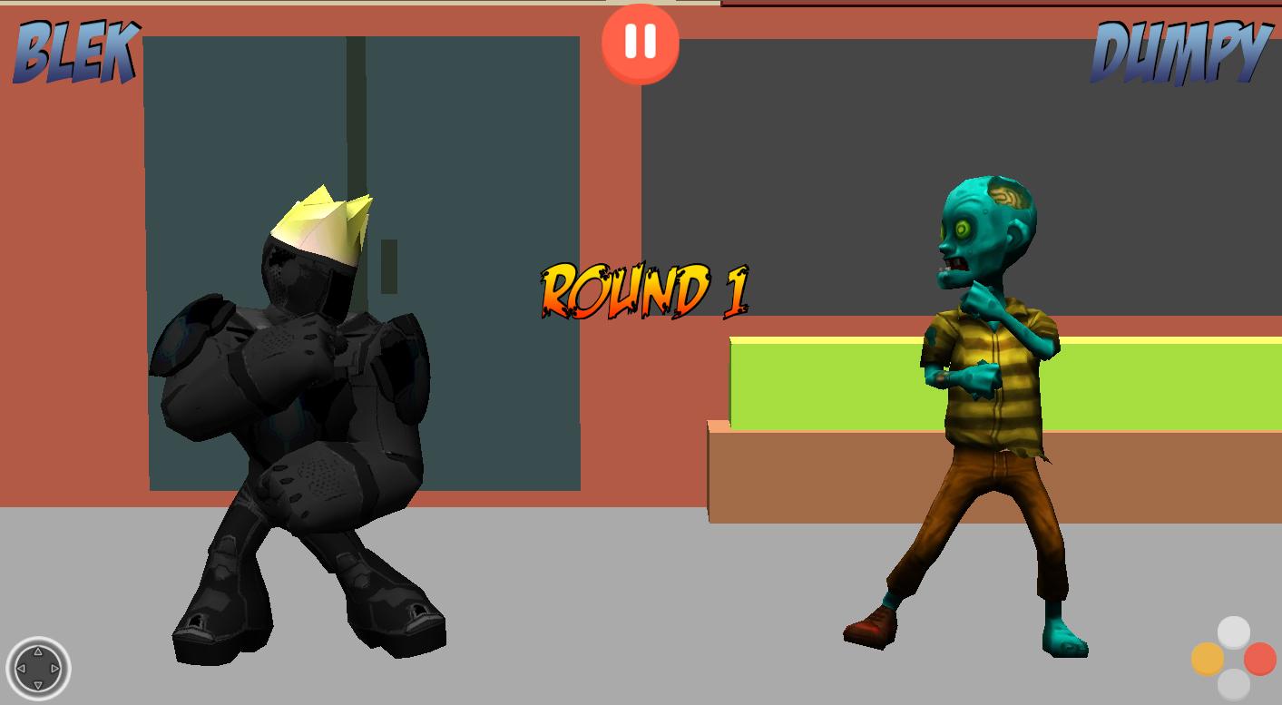 Robot Vs Zombies Fight 3D FREE截图1