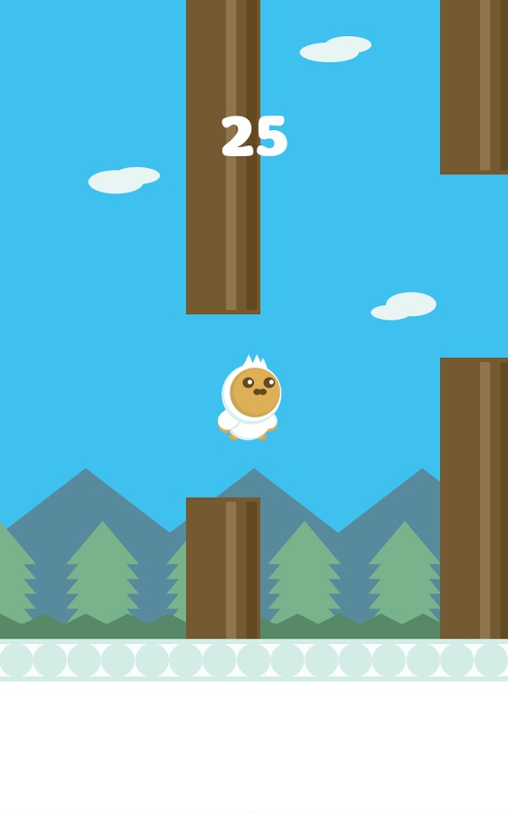 Little Yeti: Flappy Fun截图5