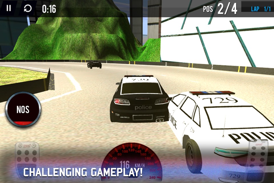 Police Moto GT Racing in City截图1