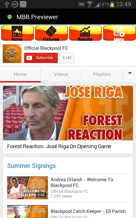 Blackpool FC Mobi截图1