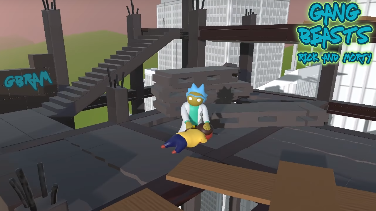 Gang Beasts Rick And Morty截图2