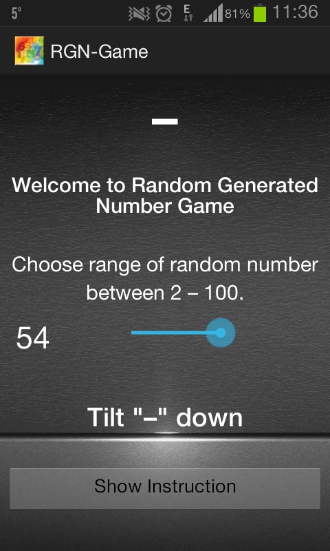 RGN-Game Random Number截图1