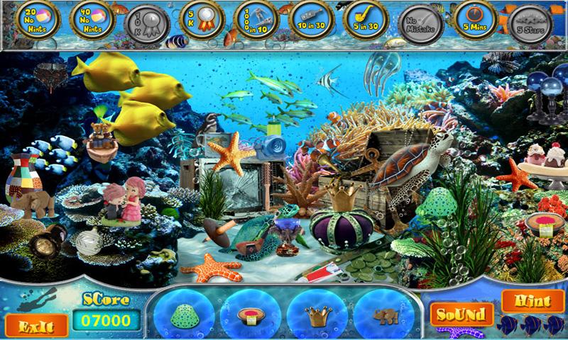 Underwater Free Hidden Objects截图3