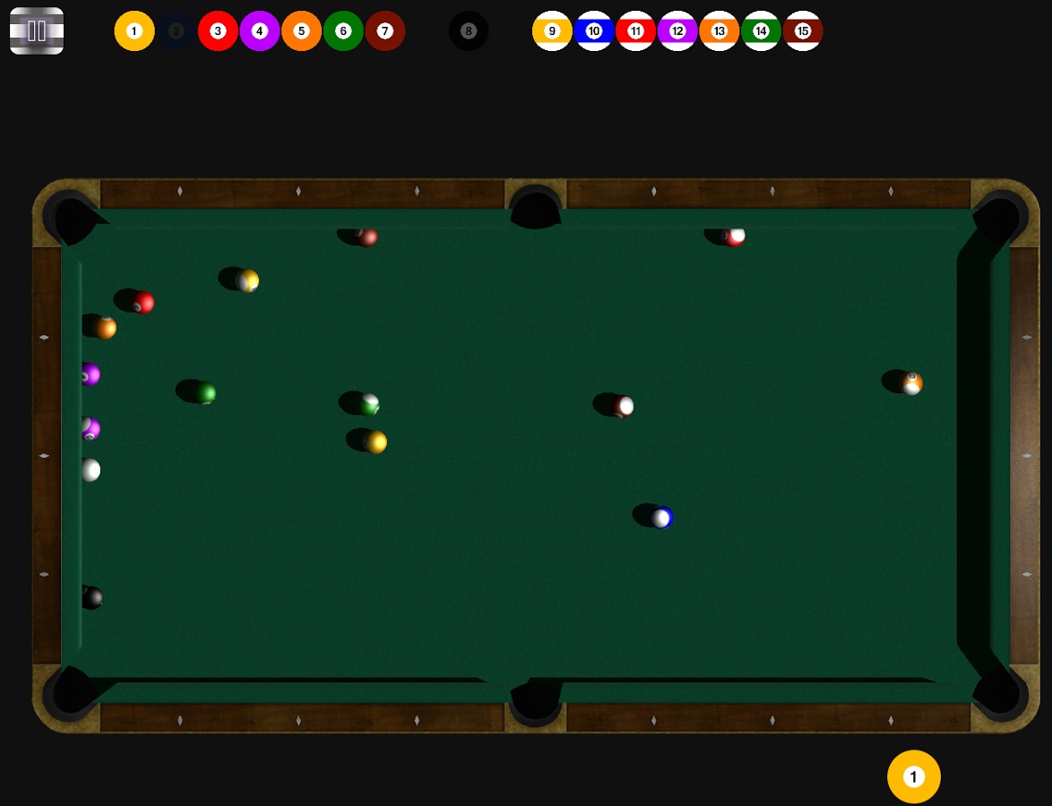 Simple 8 Ball 3D截图2