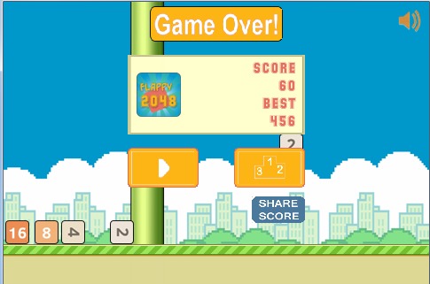 Flappy48 - Hard Version截图2