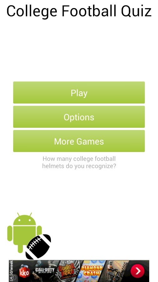 College Football Quiz截图4