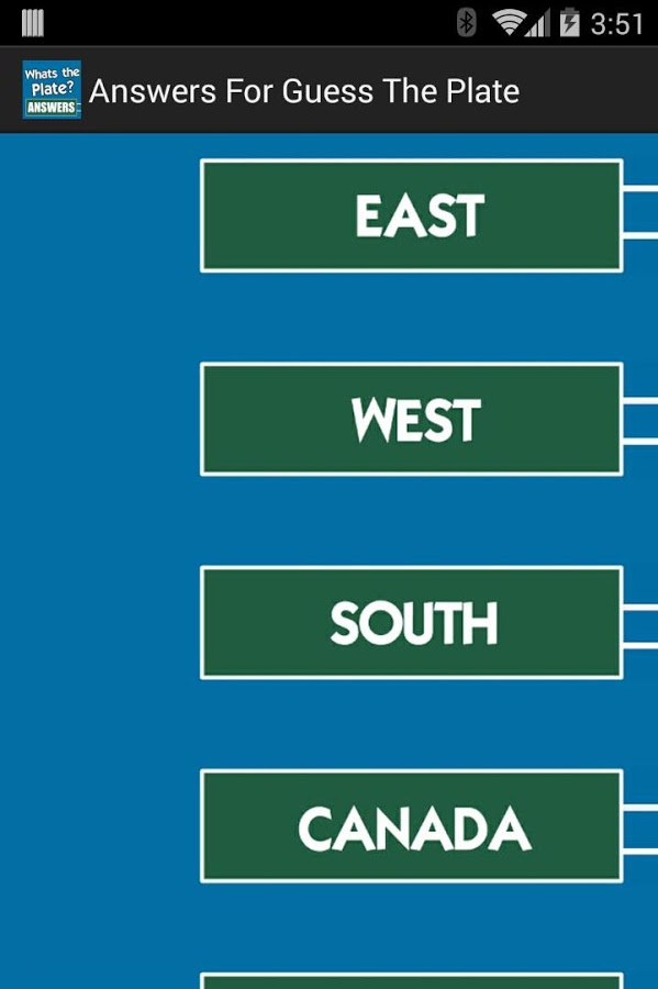 Answers for What's The Plate截图1