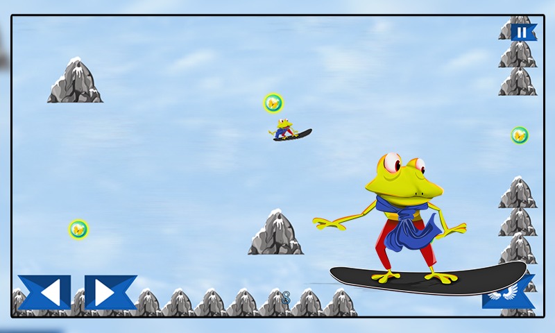 Super Froggy Ski : Snow Fun截图5