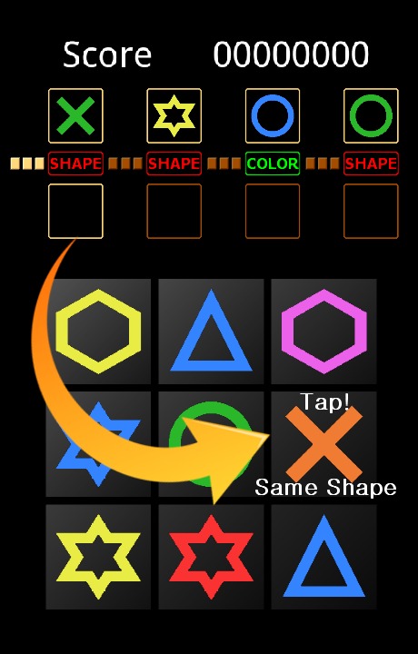 Tap Shape or Color截图2