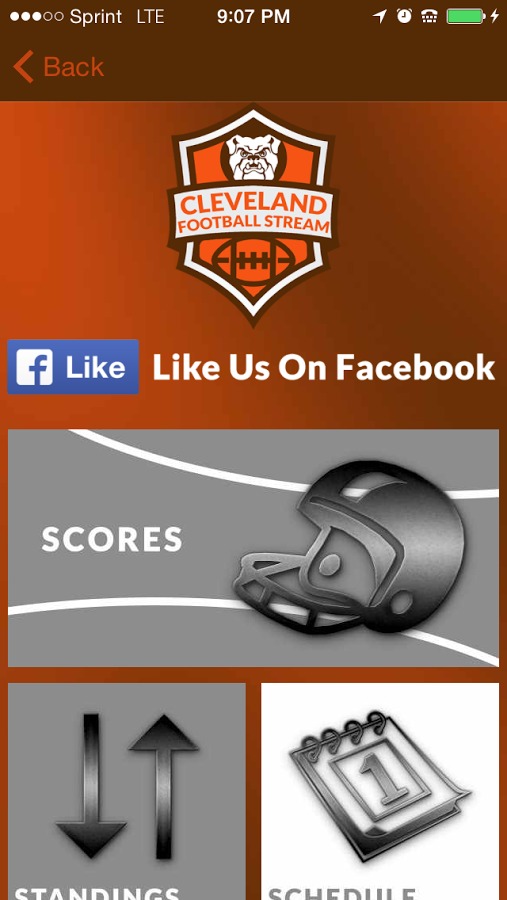 Cleveland Football STREAM截图2