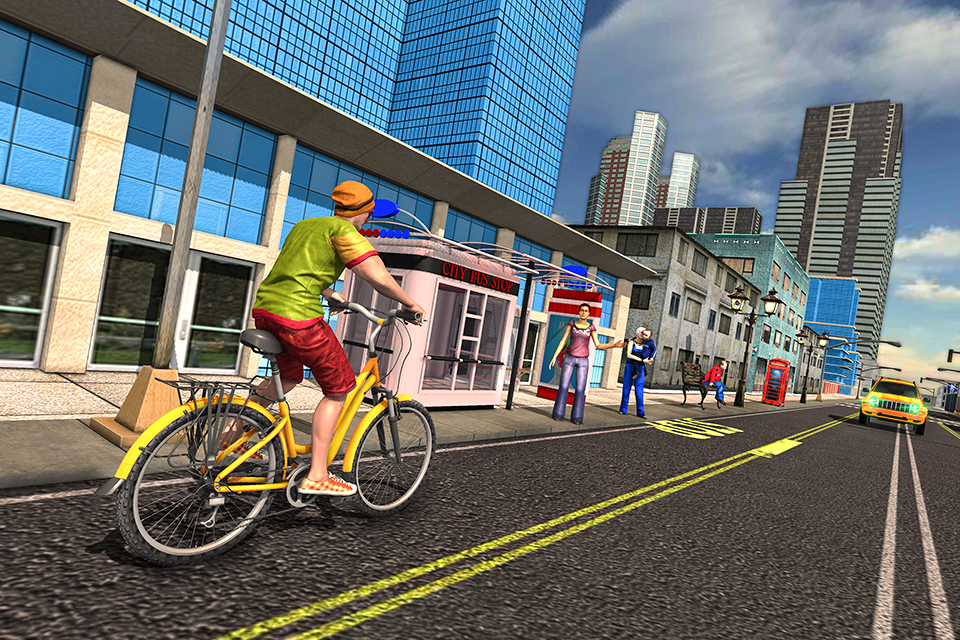 *BMX Bicycle Taxi Driver 2018*截图2