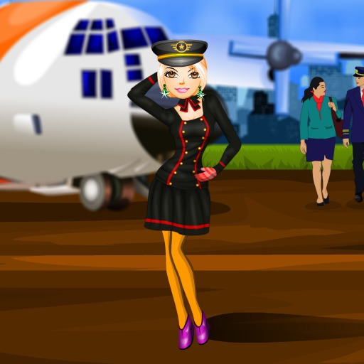 pilot girl dressup截图3