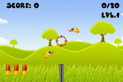 Free Duck Shooter HD截图2