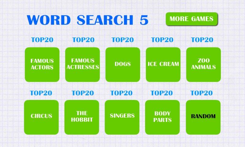 Word Search 5截图1