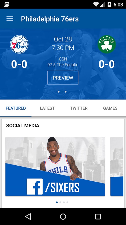 Philadelphia 76ers截图1