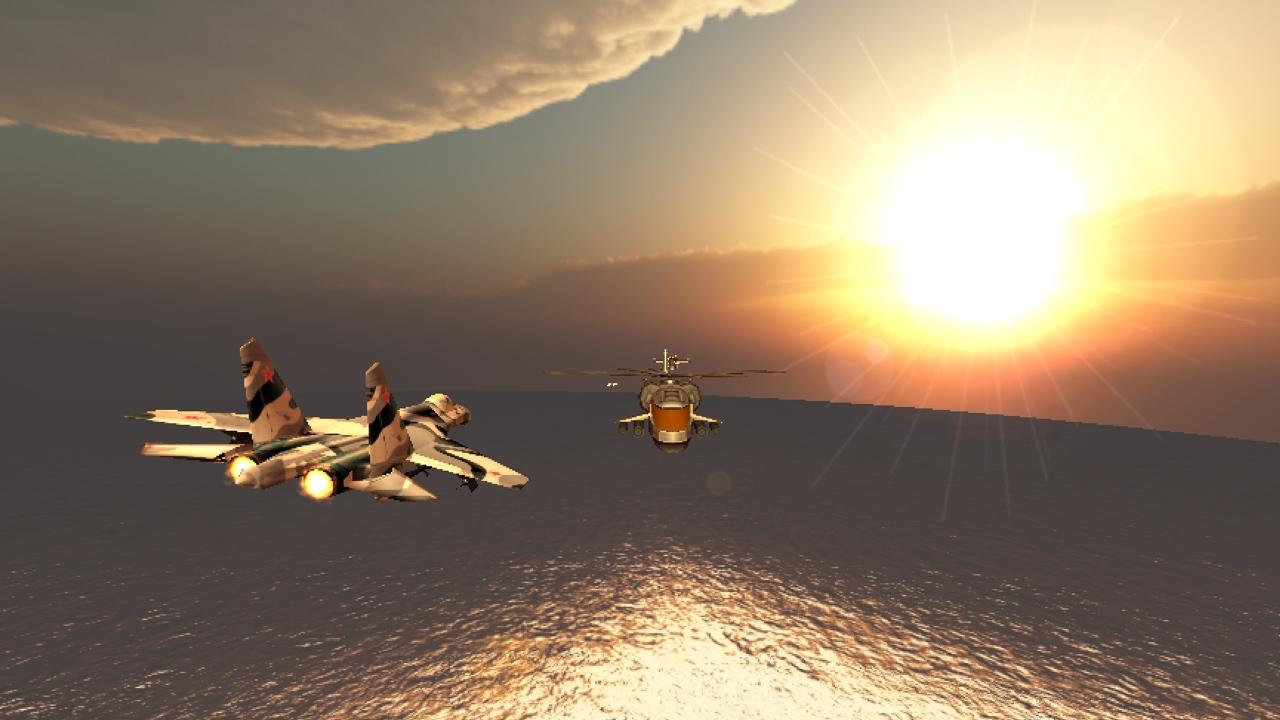 Sky Wars After Burner Fighter截图3