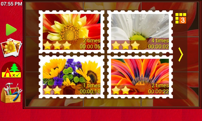 Preschool Flower Jigsaw Puzzle截图2