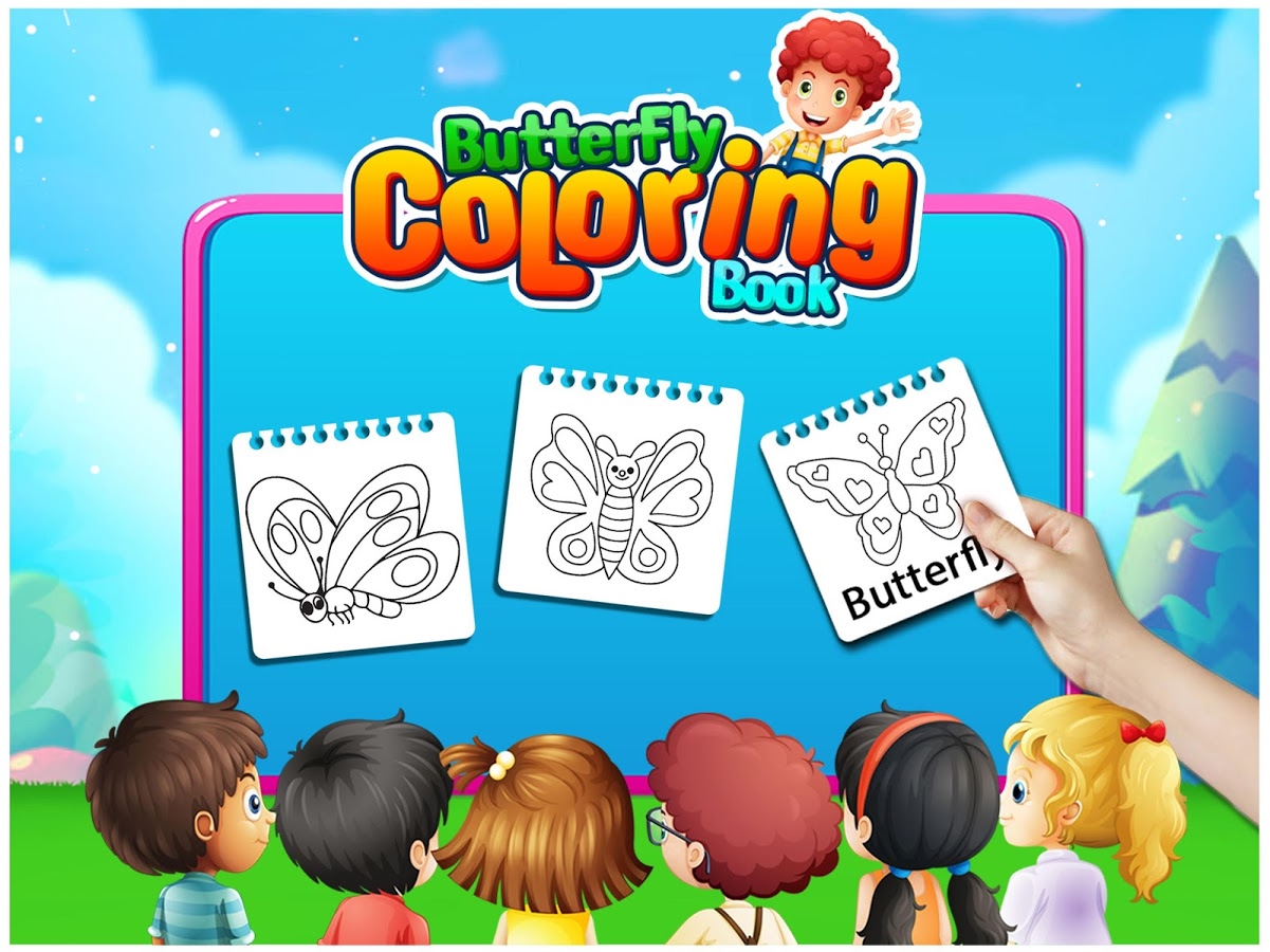Butterfly Coloring Book - Coloring Book For Kids截图4