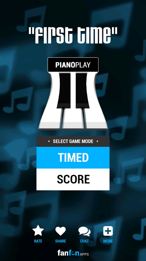 "For The First Time" PianoPlay截图1