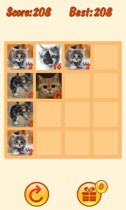 20 48 Cats Puzzle with mPOINTS截图1