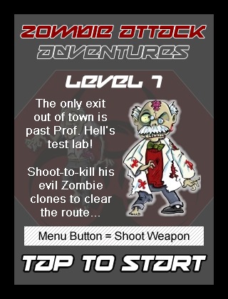 Zombie Attack Adventures FREE截图2