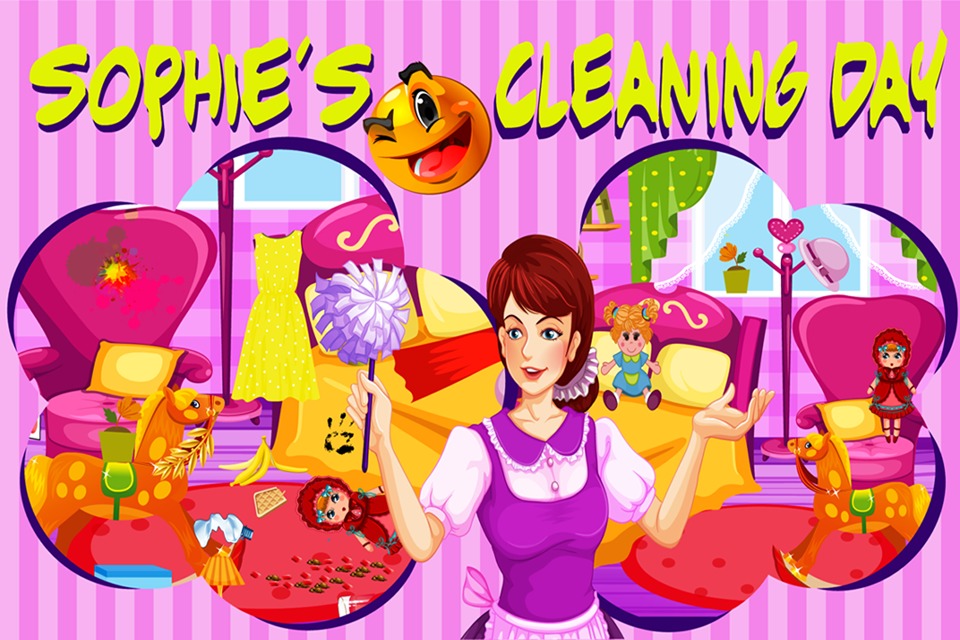 Sophie's Cleaning Game截图1