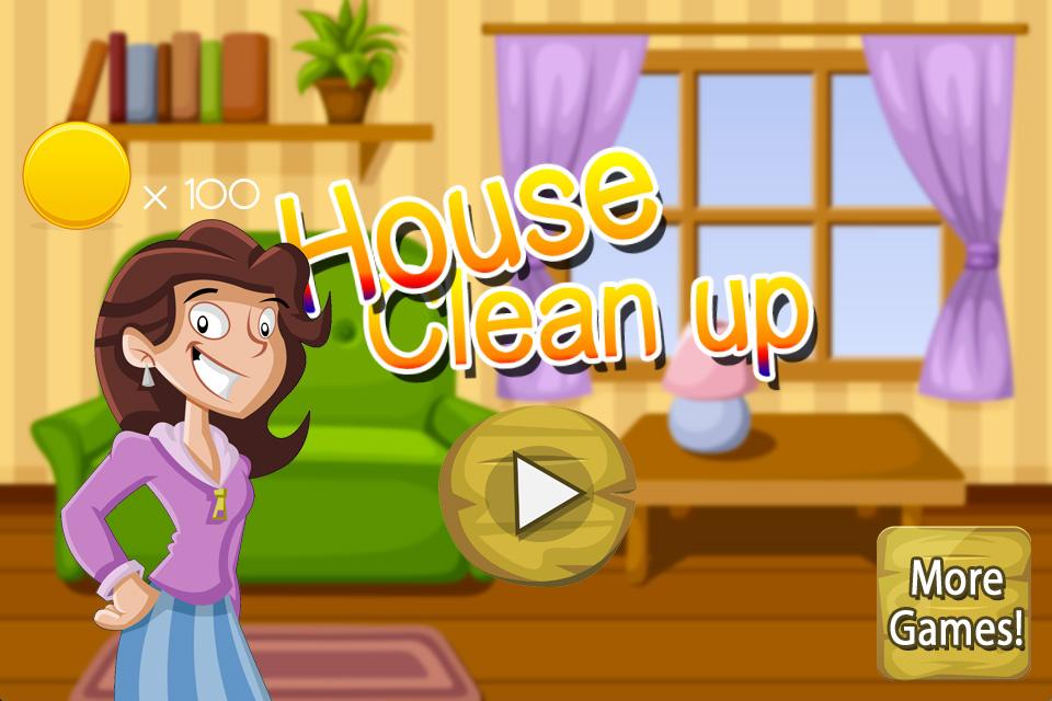 House Clean up Kids Game截图1