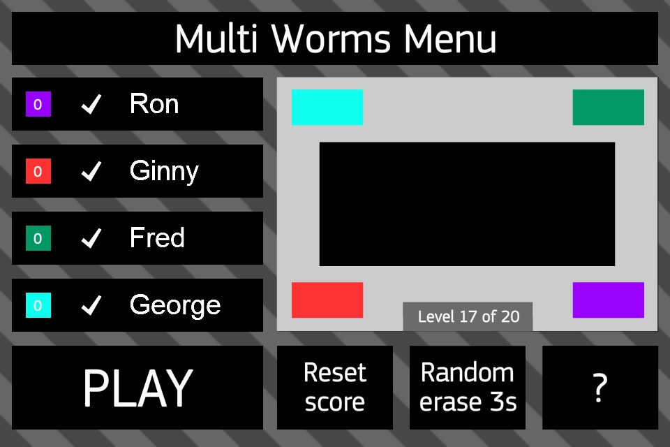 Multi Worms FREE截图1